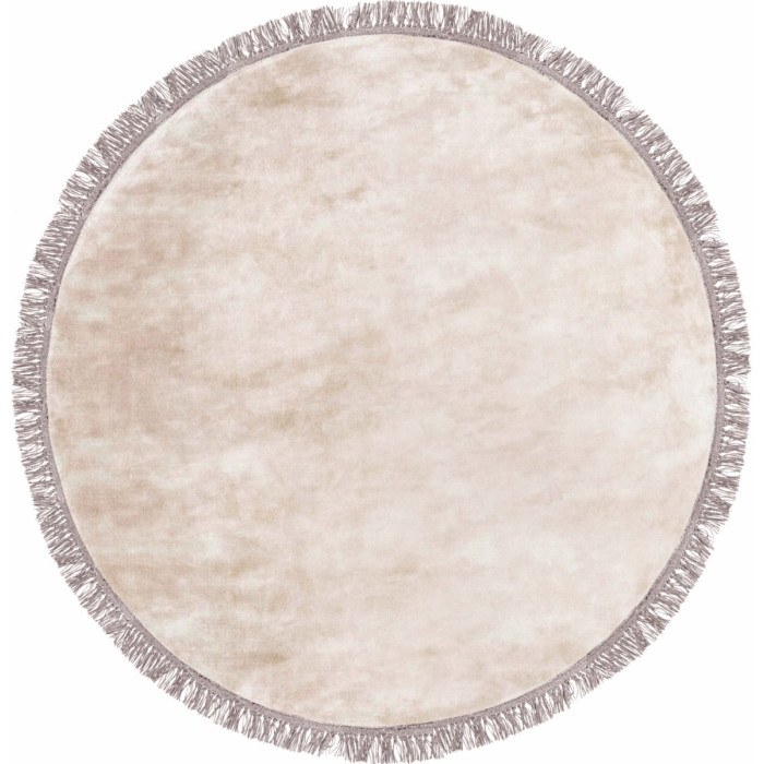 Carpet ROUND LUNA BEIGE (Handmade Collection)